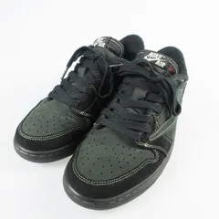 【姫路東店】 中古 NIKE | ナイキ ×Travis Scott スニーカー AIR JORDAN 1 LOW OG SP 'Black Phantom' DM7866-001 サイズ:27.0cm ブラック 【126】