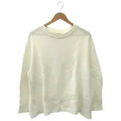 Spick & Span (スピックアンドスパン) バルキーヤーン ロングリブプルオーバー 24080200512010 ニット レディース ホワイト FREE