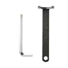 SANEI(旧社名:三栄水栓製作所)ナット締付工具 対辺約38mm 水栓取付 六角スパナ付 長さ210ｍｍ PR357