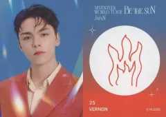 【中古】コレクションカード(男性) 25：SEVENTEEN/VERNON(バーノン)/「SEVENTEEN WORLD TOUR [BE THE SUN] - JAPAN」フォトカード