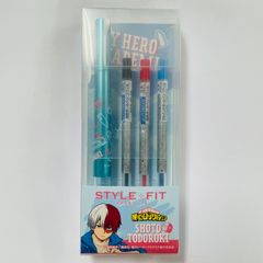 スタイルフィット×ヒロアカ　轟焦凍柄　0.5mm　4970381443276　僕のヒーローアカデミア　三菱鉛筆　STYLE FIT MY HERO ACADEMIA