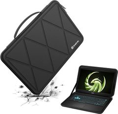 Smatree 호환품 하드 EVA 보호 슬리브 케이스 15.6인치 MSI Alpha AMD Advantage Edition 노트북, Bravo B7E 방수(Black, For MSI 15.6인치(M98-1))