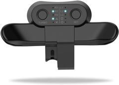 新品未開封 PS4 コントローラー用 背面パドル ブラック PS4 背面ボタンアタッチメント