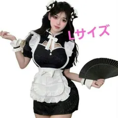 【新品☆最安大きめLサイズ❗❗】髪飾り付♥️チャイナメイド　コスチューム　メイドカフェ　可愛い　セクシー　誘惑　チャイナドレス　ミニワンピース　イベント　パーティー　ハロウィン　プレゼント　彼女　ベビードール　高級スタイル　バレンタインランジェリー