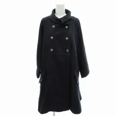 マークバイマークジェイコブス MARC by MARC JACOBS ロングコート ダブルボタン XS/S 紺 ネイビー /VU◆ 1226のサムネイル