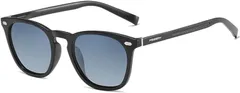 FEISEDY サングラス レディース 運転 偏光サングラス 調光 変色 UV400保護 サングラスメンズ 自転車／釣り／野球／ランニング 超軽量カラーレンズ 調光・変色レンズ B1062( グラデーションライトブルー)