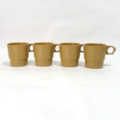 ＤＯＵＬＴＯＮ　ダルトン ◆【洋食器】ダルトン/メラミンスタッキングマグカップ（4P） 雑貨 アウトドア インテリア ギフト【中古】 