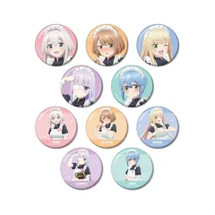 TVアニメ「ワンルーム、日当たり普通、天使つき。」 描き下ろし メイドver. トレーディング缶バッジ 10個入りBOX