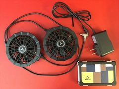 【中古】Wind Coreバッテリーファンセット ワークマン WB4400  ◎