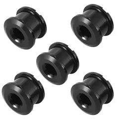 geneX チェーンリングボルト 自転車 フロント ギア 固定ネジ 軽量 アルミ合金 5個入り (シングル) [シングル]