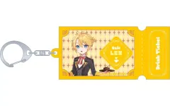 【中古】キーホルダー C.鏡音レン チケット風アクリルキーホルダー 和風喫茶 「VOCALOID 初音ミクシリーズ」