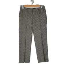 N.Natural Beauty Basic  エヌナチュラルビューティベーシック 千鳥格子 オールシーズン スラックス ウール マルチカラー レディース M【古着】【中古】【送料無料】