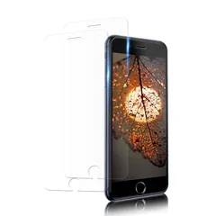【特価商品】ガラスフィルム iphoneSE第2世代 フィルム アイフォンSE 保護フィルム SE2020 保護 iPhoneSE2 がらす アイホンse ふぃるむ あいふおんSE2 画面 液晶保護 シート【高透過率 浮かない 指紋防止 気泡ない】【2枚入り】