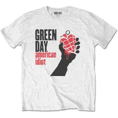 【公式新品】GREEN DAY - AMERICAN IDIOT WHITE グリーンデイTシャツ