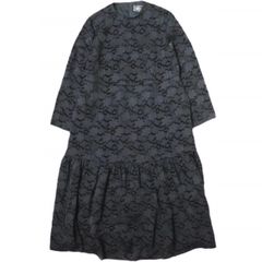 Ballsey マーガレットカットジャカード フレアギャザーワンピース 日本