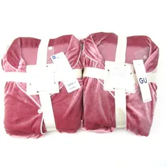 ジーユー ベロア パジャマ XL 2点セット 未使用 ルームウェア 大きいサイズ まとめて レディース GU