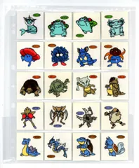 第一パン デコキャラシール 6弾 ポケモンデコキャラシール 【全20種】 セット