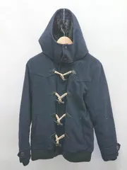 ◇ ⊇ CIAOPANIC チャオパニック ショート丈 長袖 ダッフルコート サイズM ネイビー レディース P  【1409090032790】