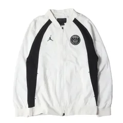 NIKE ナイキ ジャケット サイズ:M / Paris Saint Germain JORDAN ナイロン トラックジャケット / ホワイト 白 / アウター ブルゾン 上着【メンズ】【中古】