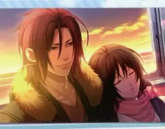 【中古】キャラカード(キャラクター) 薄桜鬼SSL～sweet school life～ 雪村千鶴＆原田左之助 「オトメイトスチルコレクション VOL.17」 [17-039]