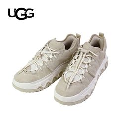 UGG アグ スニーカー W CAPTRAIL LOW キャップ トレイル ロー レディース 防水 厚底 ベージュ 1161830 送料無料 サンダル レディース