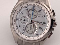 シチズン CITIZEN アテッサ H804-T018696 電波ソーラー メンズ 腕時計
