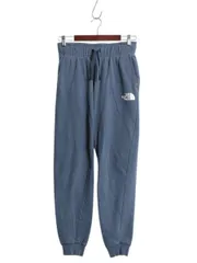 【お得なクーポン配布中!】 ノースフェイス ポケット付き スウェット パンツ レディース M / アウトドア イージーパンツ トレーナー ワンポイント 裏起毛 薄手 裾リブ