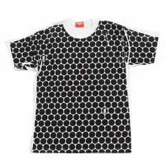 GOODENOUGH グッドイナフ ドット柄 水玉柄 転写プリント Tシャツ 半袖 ブラック ホワイト サイズXS メンズ 【中古】