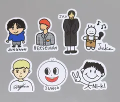 【中古】シール・ステッカー [単品] ENHYPEN カッティングステッカーパック(7枚組) 「ENHYPEN 2022 GGU GGU PACKAGE (DECO package)」 同梱品