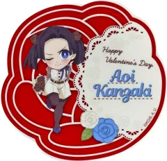 【中古】コースター 神崎アオイ 「鬼滅の刃×ufotable Cafe×マチ★アソビCAFE バレンタインイベント2024 ランダム薔薇型アクリルコースター」