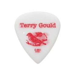 Pickboy ピックボーイ ギターピック GP-TG-TS/06 Terry Gould Sand Grip 0.6mm 1枚入り ホワイト ティアドロップ型 ポリアセタール滑り止めピック