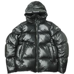 新品 CANADA GOOSE カナダグース カナダ製 Crofton Puffer Black Label クロフトンパッファー ブラックレーベル 2252MB L BLACK ダウンジャケット 定価176,000円 BLACK DISC アウター