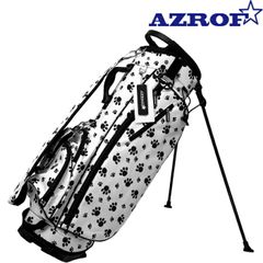 AZROF 廃盤 スパイダー柄 キャディバッグ 赤 タグ付き 希少 スタンド式