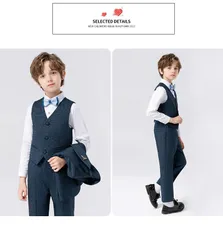 男の子 スーツ 卒業式 スーツ 男の子 入学式 スーツ 男の子 フォーマル 子供 スーツ キッズ フォーマル 5点セット ジュニアスーツ 七五三 法事 子供フォーマル 小学生 入学式 卒園式 子供服 結婚式 Xjfw393