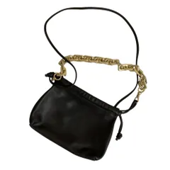 【新品未使用】DeuxiemeClasse セルリ ポーチ黒 CELERI/セルリ】レザーポーチ（ショルダーバッグ）｜Deuxieme