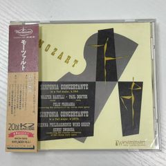 CD/帯/24bit K2/モーツァルト:協奏交響曲K.364・K.297/MVCW-19013