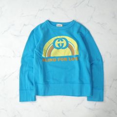 GUCCI/グッチ/ディスクプリント/スウェットシャツ/水色/チルドレンズ10 