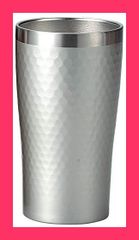 ★スタッフおすすめ！売れ筋★前畑 PREMIERE AOYAMA(プルミエール アオヤマ) luxe(リュクス) メタルサーモタンブラー シルバー 51718 シルバー 340ml