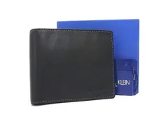 ■美品■ MICHEL KLEIN ミッシェルクラン レザー 二つ折り 財布 ウォレット 札入れ 小銭入れ レディース ブラック系 DK2169のサムネイル