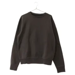 Martin Margiela 14 (マルタンマルジェラ) 20AW オーガニックコットン レザーエルボーパッチ クルーネックスウェット トレーナー グレー S50GU0142 S25443のサムネイル