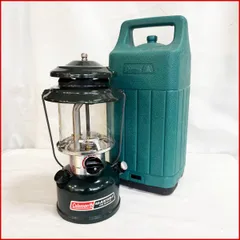 中古●Coleman/コールマン ランタン 214A0461/1092●マントルランタン ケース付き 点灯確認済み やや傷多め ホワイトガソリン 札幌