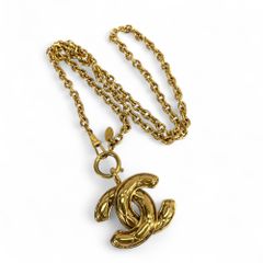 CHANEL シャネル ヴィンテージココマーク チェーンネックレス