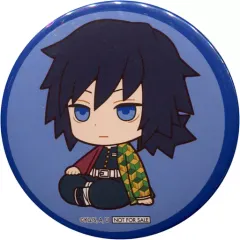 【中古】バッジ・ピンズ 冨岡義勇 缶バッジ 「るかっぷ 鬼滅の刃 冨岡義勇」 アニメイト購入特典