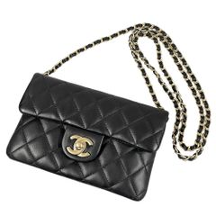 CHANEL シャネル 2013 Mini Matelasse 18 ラムスキン ミニマトラッセ ポシェット ショルダーバッグ 正規品 / 40263