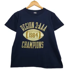 古着 80年代 チャンピオン Champion トリコタグ ３連プリント カレッジTシャツ USA製 メンズM相当 ヴィンテージ/eaa564280