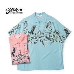 STAR OF HOLLYWOOD スターオブハリウッド 半袖 シャツ HIGH DENSITY RAYON PULLOVER SHIRT "RATTLE SNAKE" SH39485