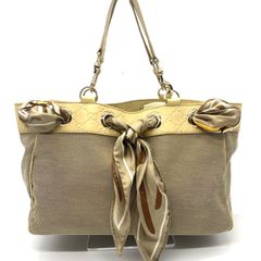 グッチ 153033 GG トートバッグ キャンバス レディース  スカーフ付 GUCCI  ABランク 中古