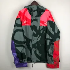【中古品】THE NORTH FACE ザ・ノースフェイス × KAWS 別注 コラボ 22AW MOUNTAIN JACKET NF0A7WLW マウンテン ジャケット ライトアウター 【144-251003-yo-03-tei】