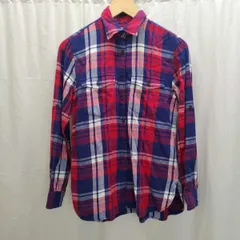 ラルフローレン チェックシャツ 長袖 XS レッド メンズ RALPH LAUREN トップス