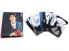 【中古】グッズセット ディエイト(SEVENTEEN) ハードカバーバインダー＆ブックレット(トレーディングカード24枚) 「CD SPILL THE FEELS CARAT Ver.」 封入特典